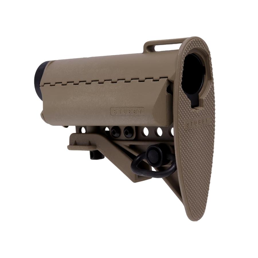 GP-COP014S G&P Stubbyバットストック w/ 5Pバッファチューブ SAND