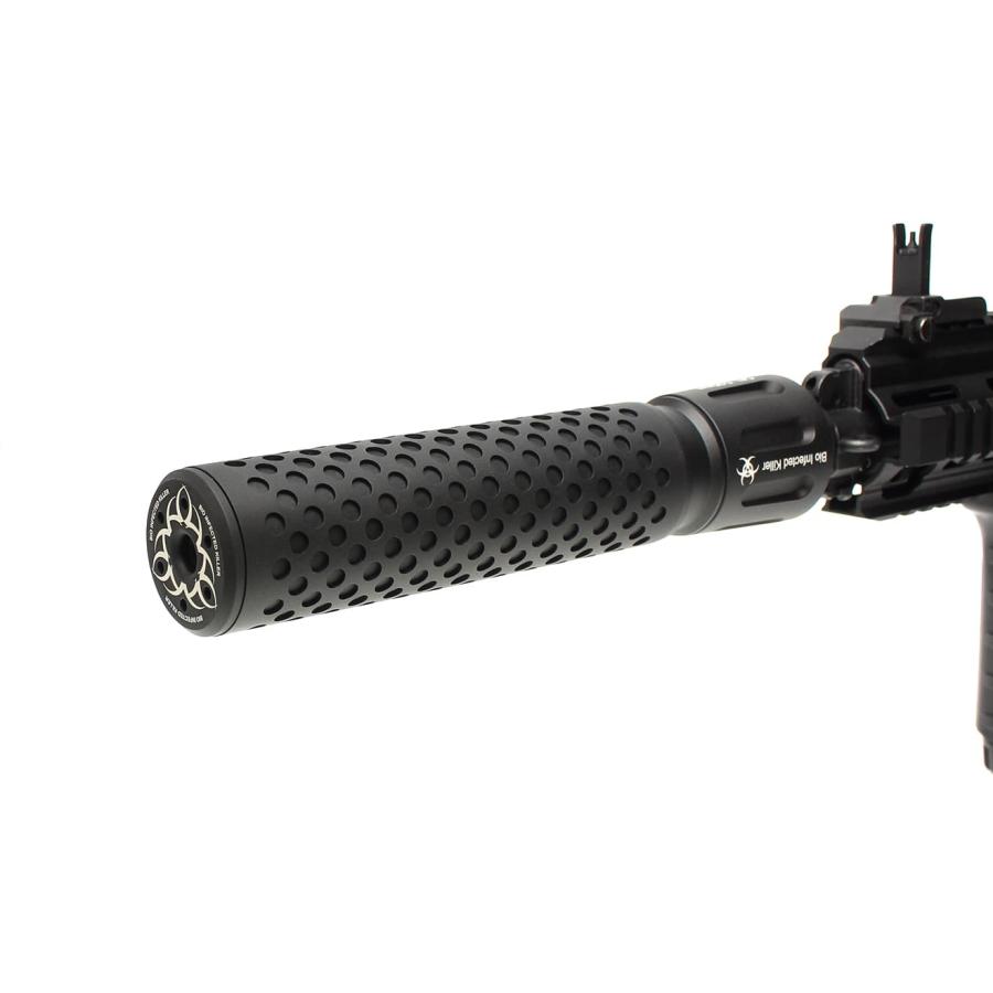 サイレンサー　サプレッサー Amazon.co.jp: 【 良品武品 】高性能消音 4室構造 タクティカル