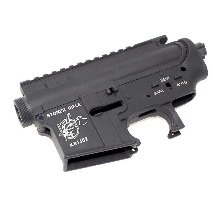 G&G 樹脂フレーム M4系 GP-MEB017 G&P M4A1 F.R.S&テーパーバレル対応 メタルフレーム