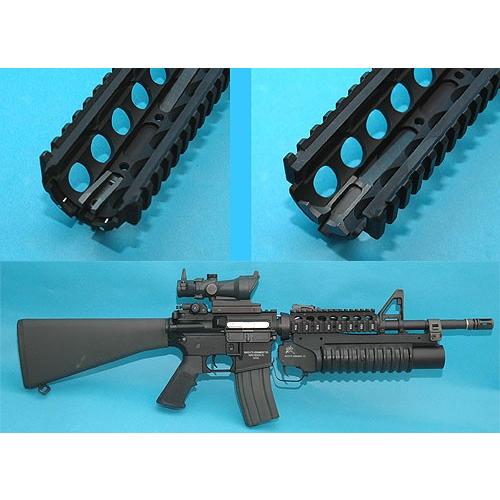 GP675B G&P GP675B M4 RAS ハンドガードキット/BK :GP675B:MILITARY BASE - 通販 ...