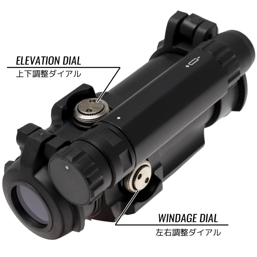 H0072BH MILITARY BASE M5type レッドドットサイト ハイマウント w