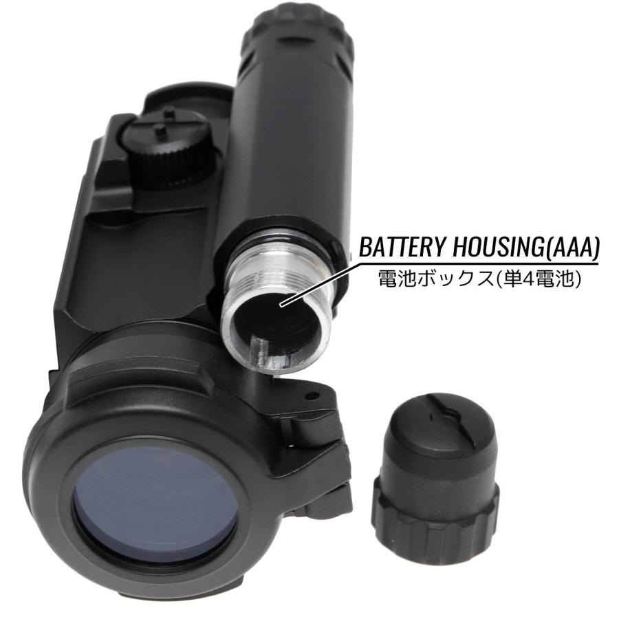 H0072BH MILITARY BASE M5type レッドドットサイト ハイマウント w