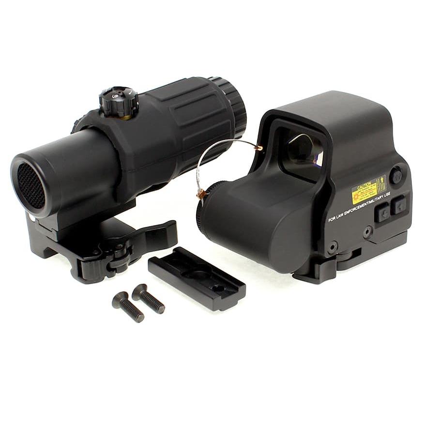 H0103B EOTechタイプ EXPS3CQB-T ドットサイト＆G33 x3マグニファイア