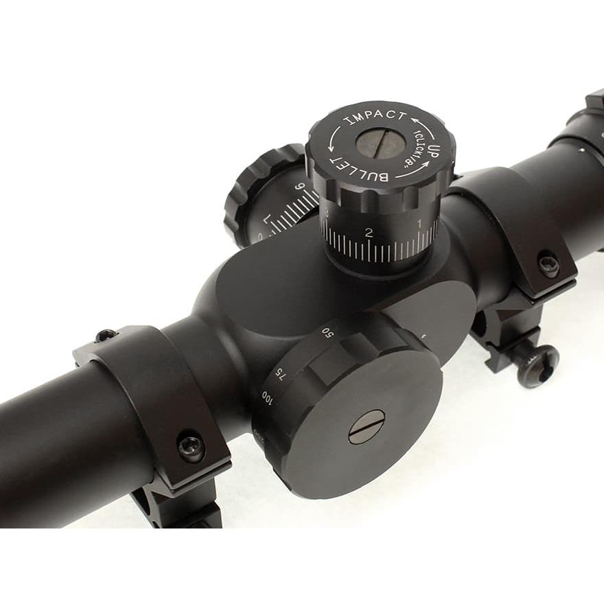 H0231B 8-32×50 ロングレンジ スナイパースコープ/BK : MILITARY BASE