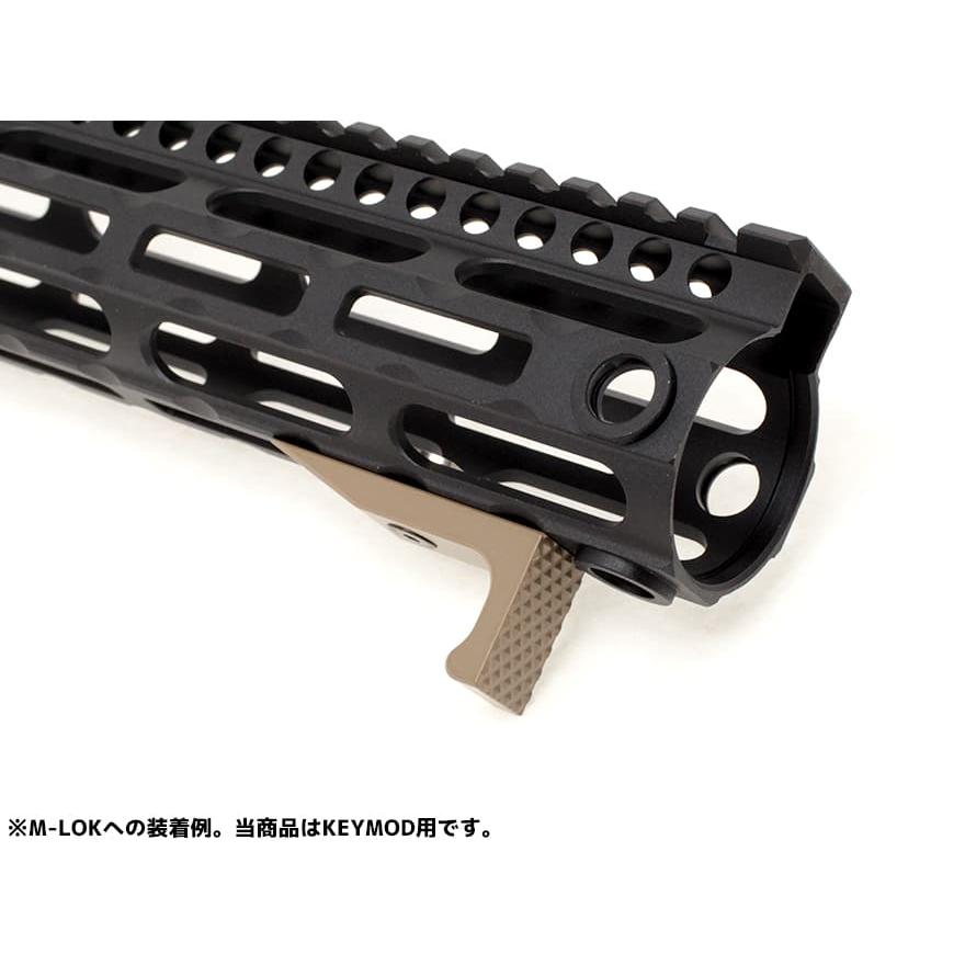 H2030BK SLR タイプ CNC バリケード ハンドストップ Mod2 KeyMod