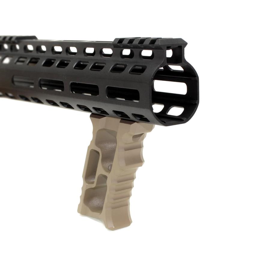 H2042B TD CNC HALO ミニバーティカルグリップ KeyMod & M-LOK BK