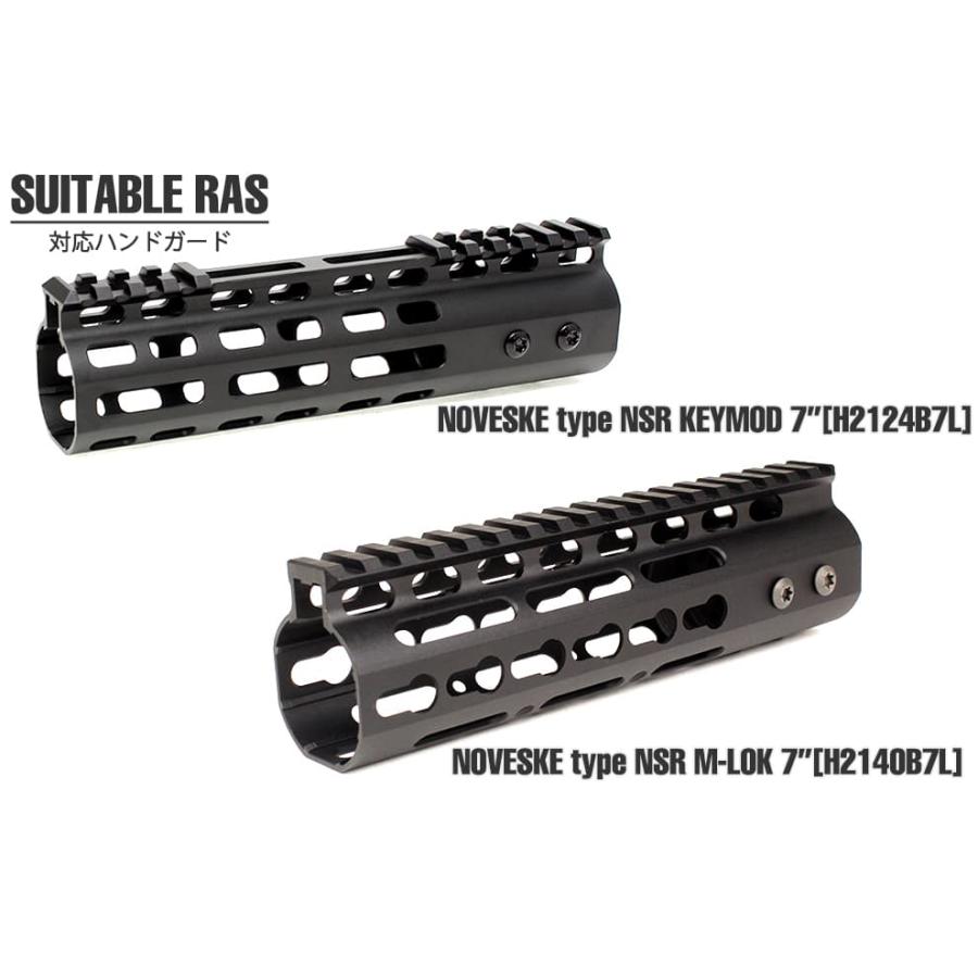 H2128NSR NOVESKEタイプ NSR用 バレルナットM4 : MILITARY BASE - 通販