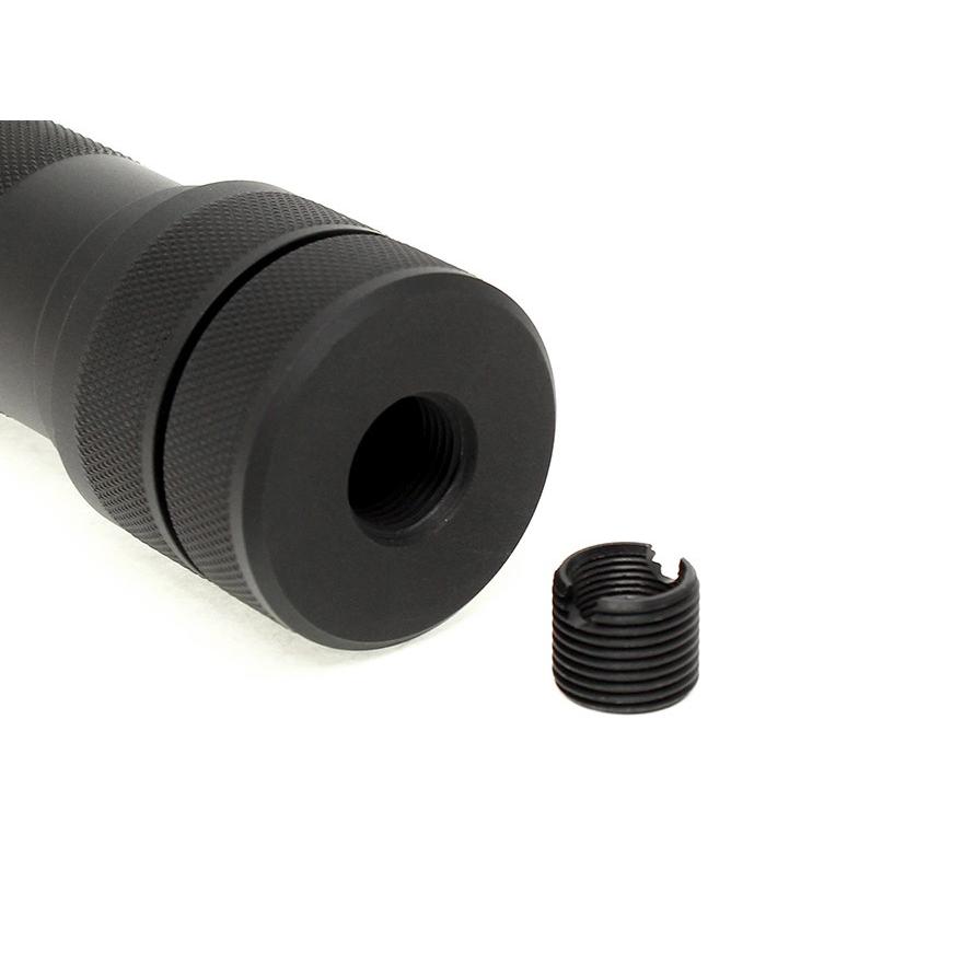 H2805B FMA PBS-1タイプ サウンドサプレッサー ブラック 14mm逆ネジ