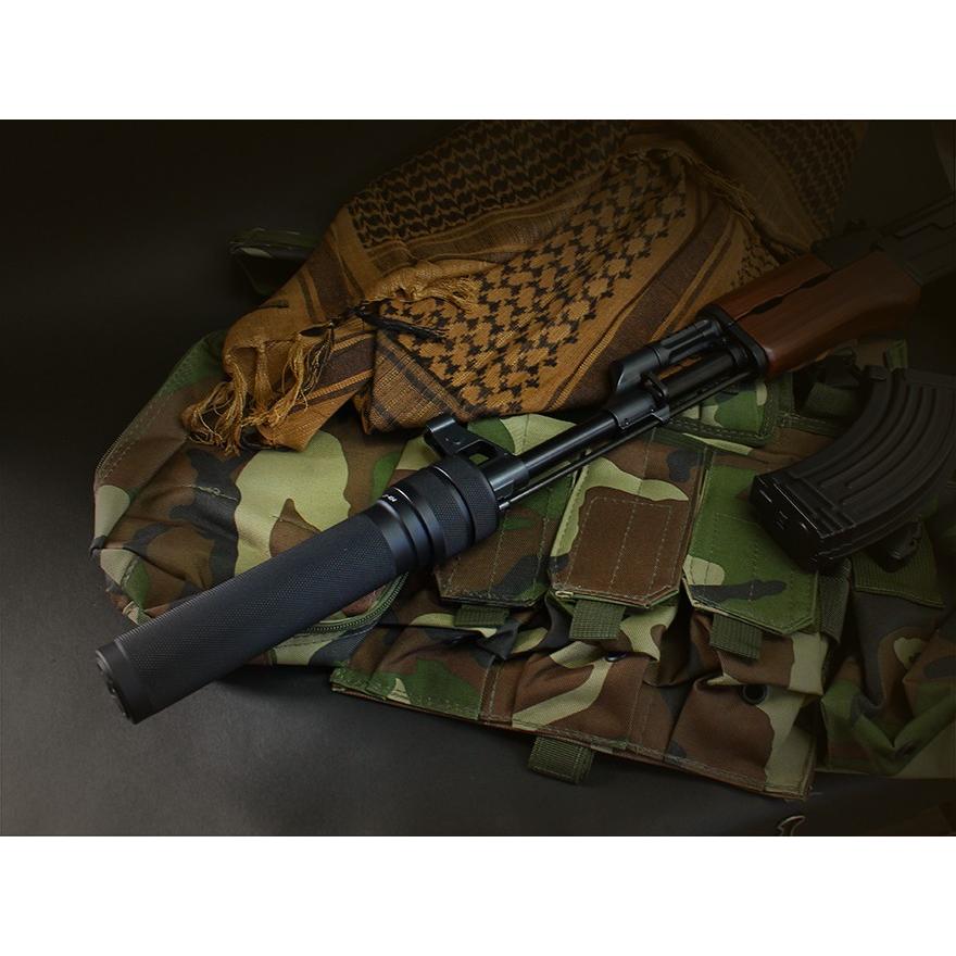 H2805B FMA PBS-1タイプ サウンドサプレッサー ブラック 14mm逆ネジ