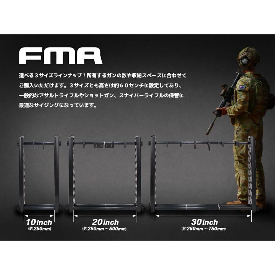 Fma G Accessories ポータブル ガンラック 10インチ H5002b10 Military Base 通販 Yahoo ショッピング