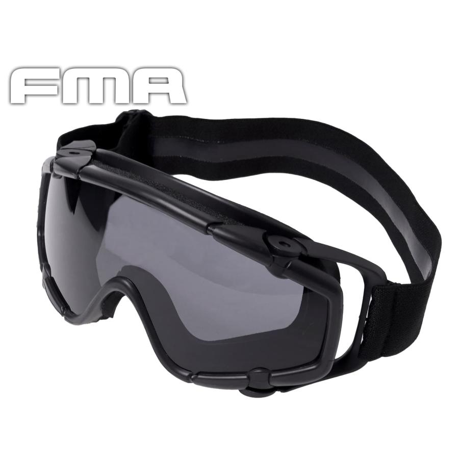 H7128B-A　FMA W.F.B タクティカル ゴーグル BK
