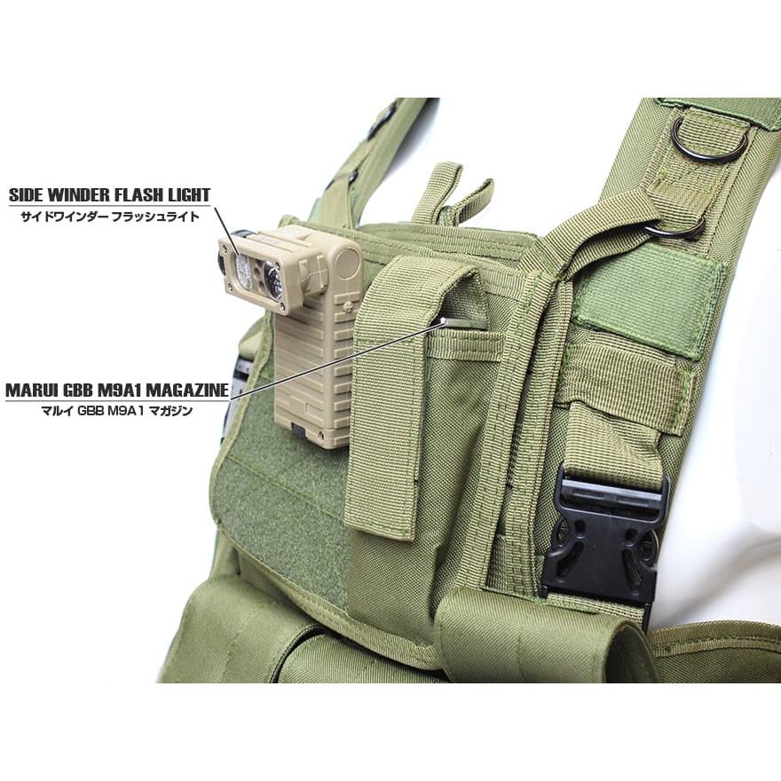 H7802B　RECON MOLLE チェストリグ/BK｜militarybase｜04