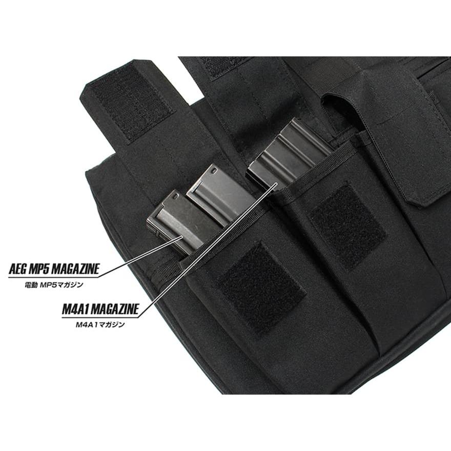 H8005B65 MILITARY-BASE(ミリタリーベース)ガンケース BK 65cm
