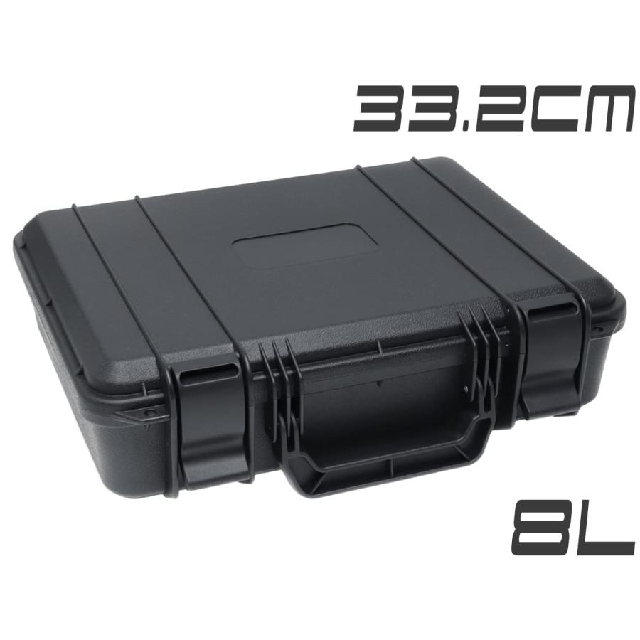 ヨーイチハイキャパ18禁ガンケース付き H8025B9L MILITARY-BASE ハイプロテクション ハードガンケース 8L 33.2