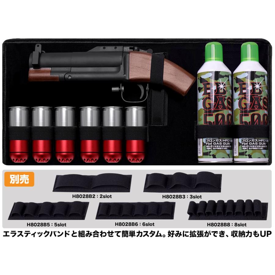 H8027B55P MILITARY BASE ベルクロインナー ナイロン ハンドガンケース