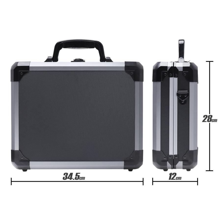 アルミアタッシュケース【美品】サイズ長さ124×高さ22×幅10.5cm アルミアタッシュケース【美品】サイズ長さ124×高さ22×幅10.5cm