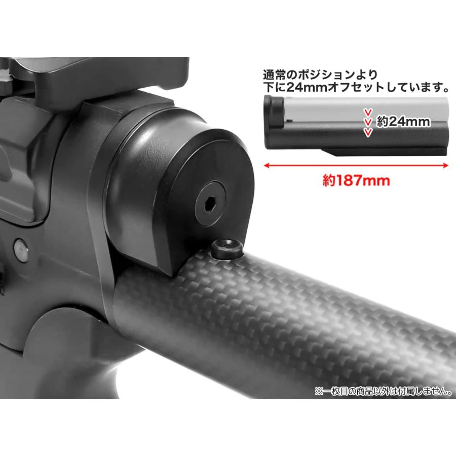 H9940BOC Laylax F-FACTORY M4オフセットクイックリリースカーボン