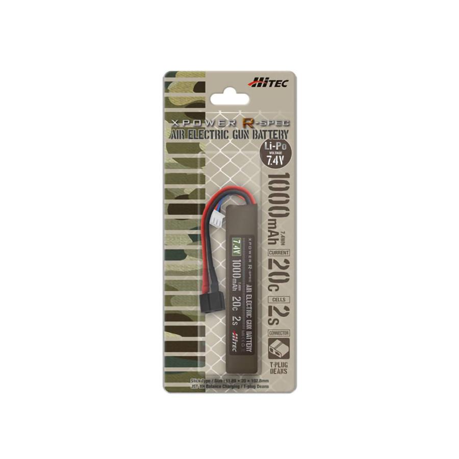 HMJ-BAT-012 ハイテック Li-Po 7.4V 1000mAh 20C 2S(ディーンズ)リポ
