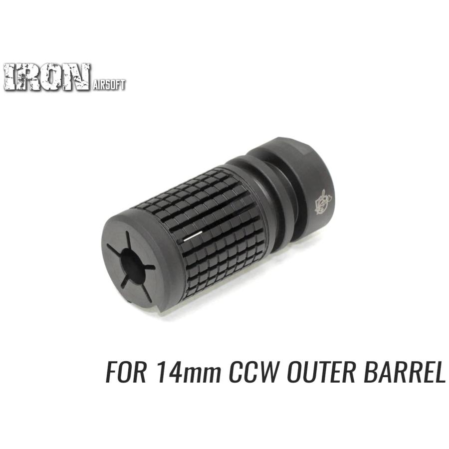 IRO-1005A IRON AIRSOFT KAC URXスタイル スチールコンペンセイ IRO-1005A IRON AIRSOFT KAC URXスタイル スチールコンペンセイ