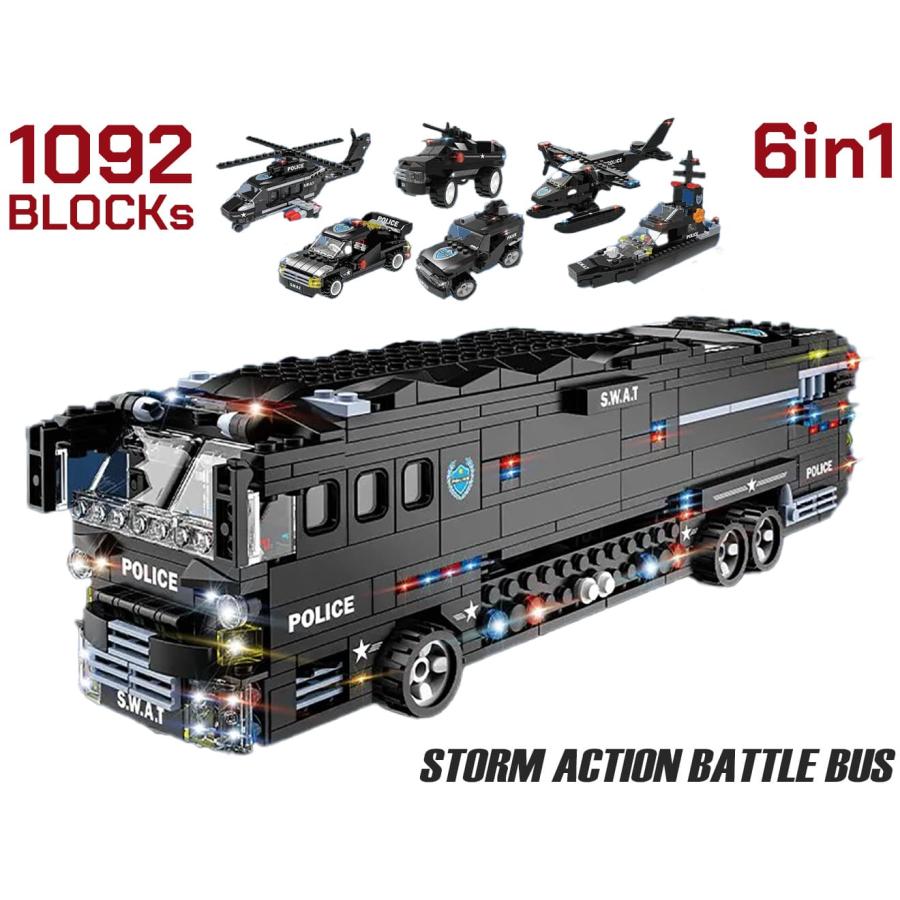 Afm Swat シリーズ ストームアクションバトルバス 1092blocks M0014s Military Base 通販 Yahoo ショッピング