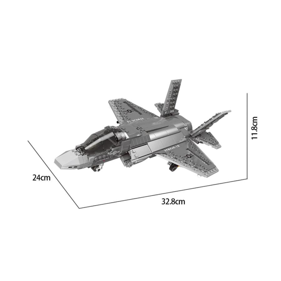 M0029J　AFM F-35B ライトニング2 646Blocks｜militarybase｜05