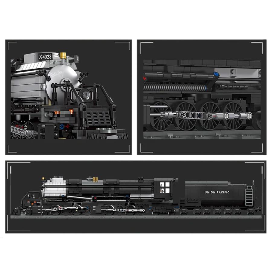 M0035TW　AFM BIG BOY 蒸気機関車 1608Blocks｜militarybase｜03