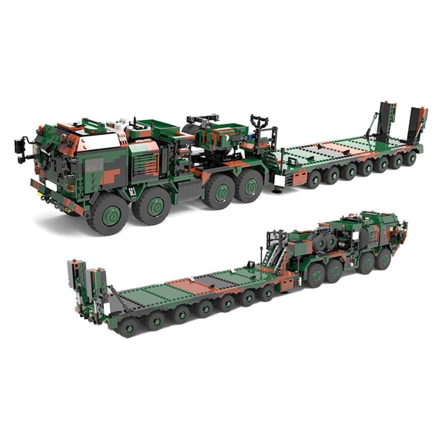 M0087T AFM SLT 2 MAMMUT 戦車運搬車 1912Blocksの画像