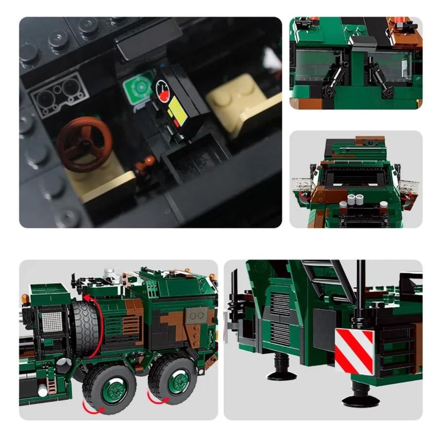 M0087T AFM SLT 2 MAMMUT 戦車運搬車 1912Blocksの画像