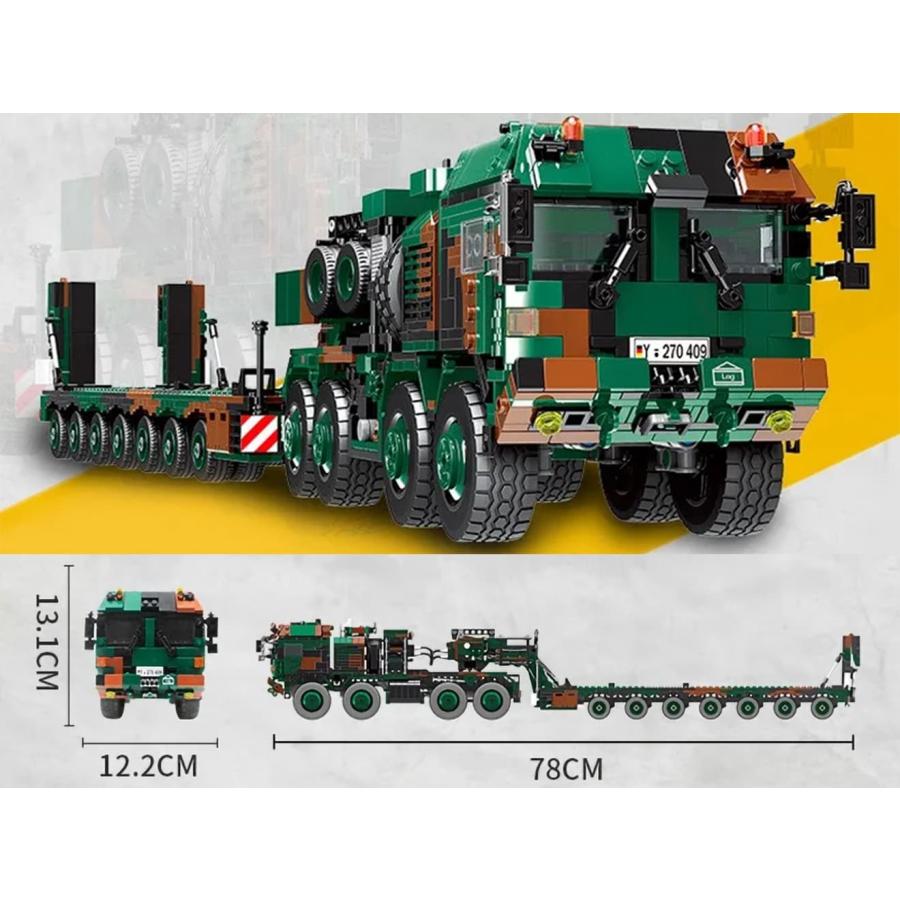 M0087T AFM SLT 2 MAMMUT 戦車運搬車 1912Blocksの画像