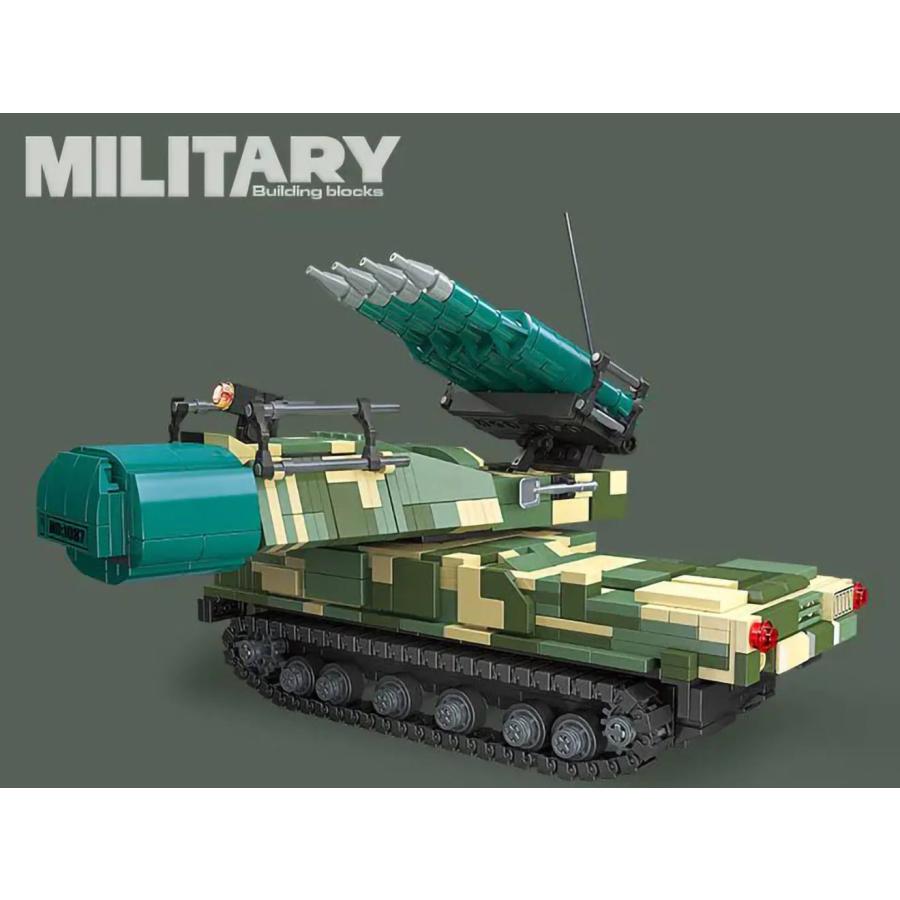 M0104T AFM ブークM1-2 地対空ミサイル車 986Blocks : MILITARY BASE