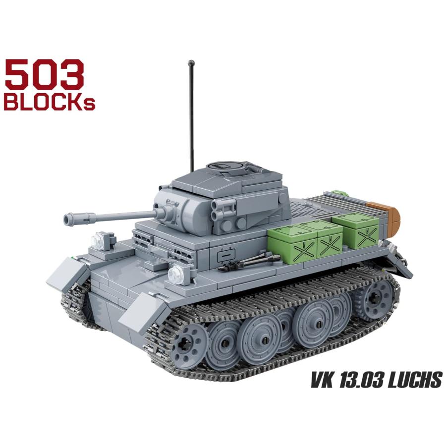 M0117P AFM Pz.Kpfw.2号戦車 L型 ルクス 503Blocks : MILITARY BASE