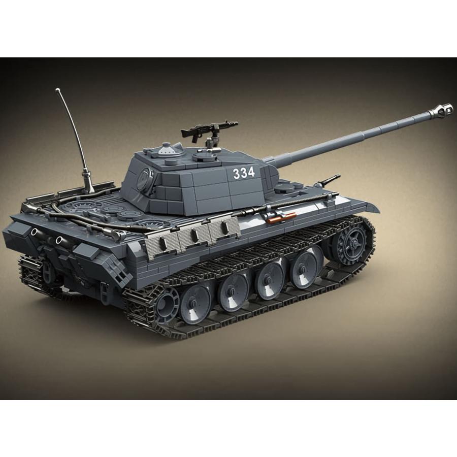 M0121P AFM Sd.Kfz.171 V号戦車 パンターG型 1180Blocks : MILITARY