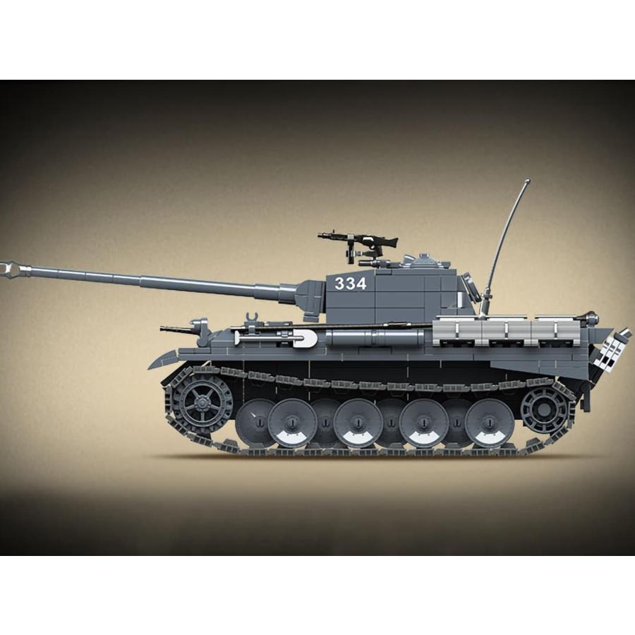 M0121P AFM Sd.Kfz.171 V号戦車 パンターG型 1180Blocks : MILITARY