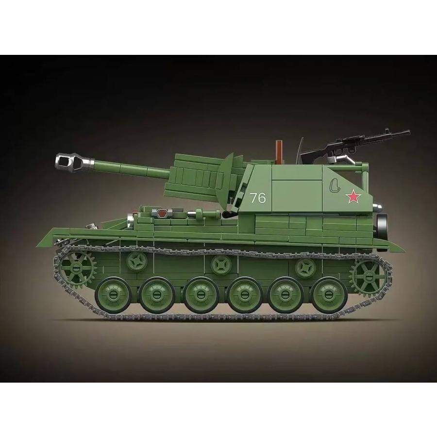 M0130P AFM ソ連軍 SU-76M 対戦車砲 769Blocks : MILITARY BASE - 通販