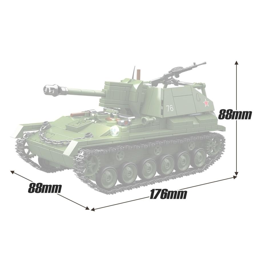 M0130P AFM ソ連軍 SU-76M 対戦車砲 769Blocks : MILITARY BASE - 通販