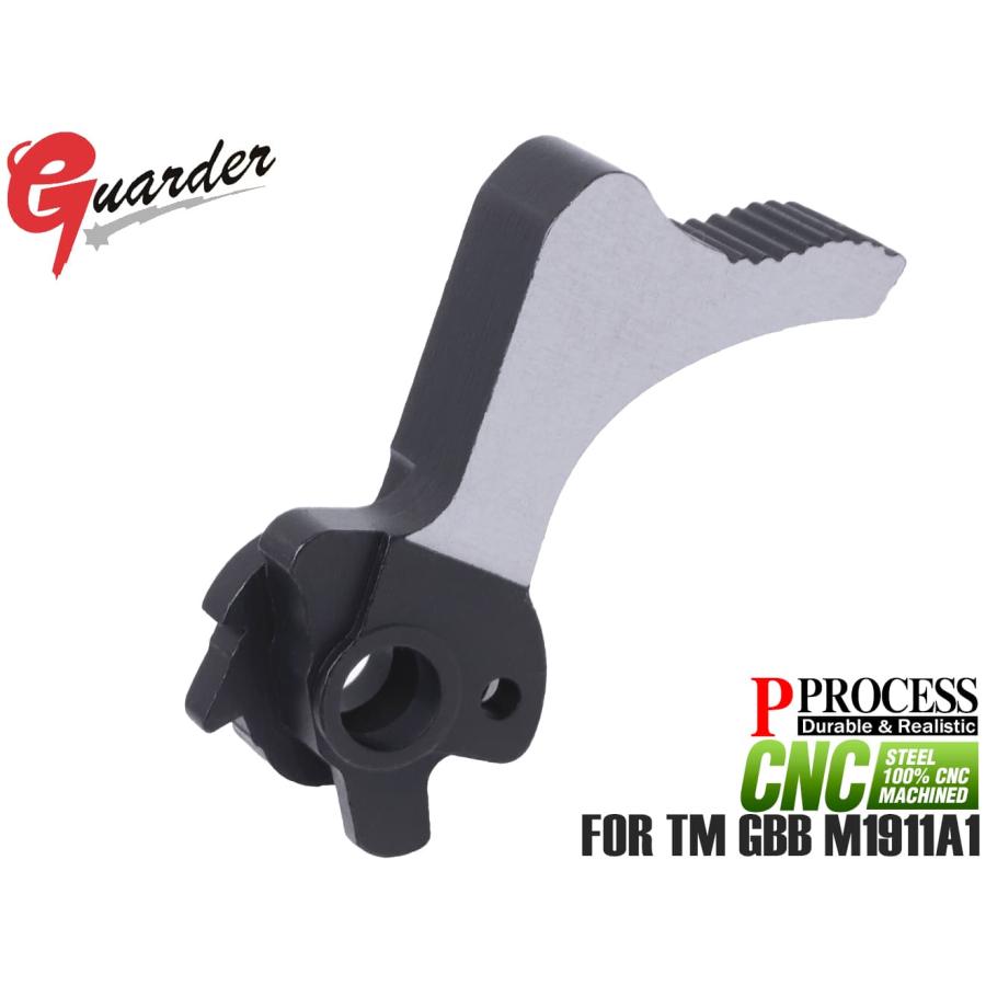 M1911-47(BK) GUARDER スチールCNC デュアルトーン ハンマー for