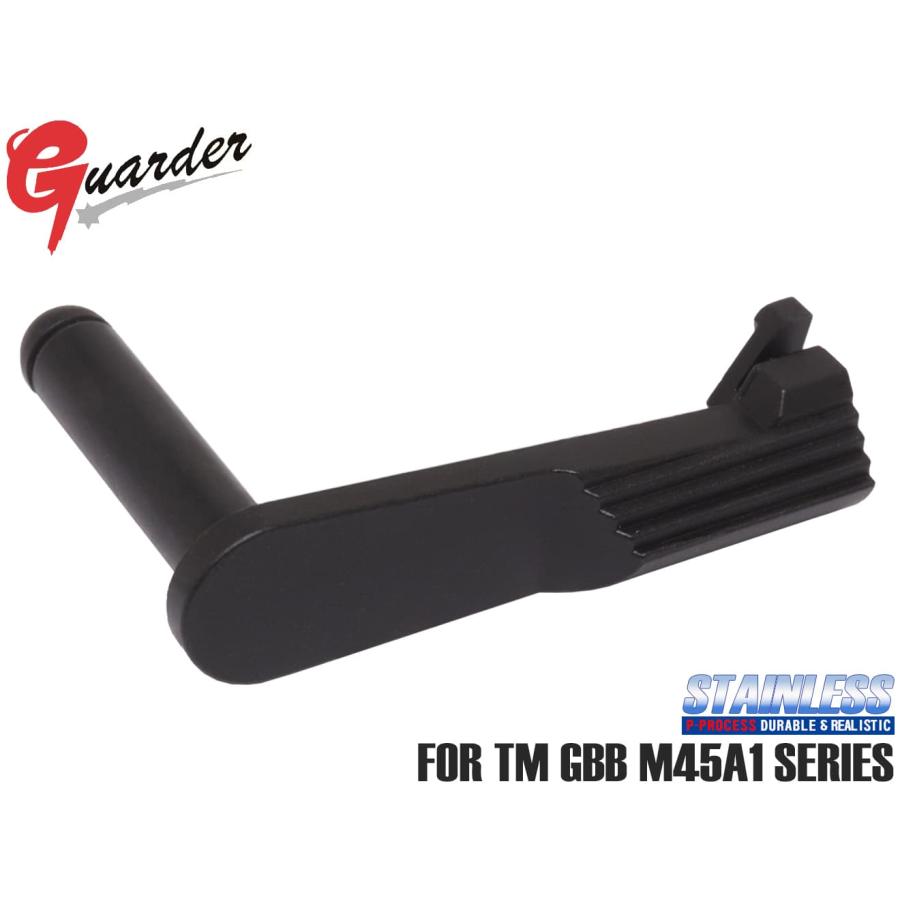 M45A1-15(BK) GUARDER ステンレス(P-PROCESS) スライドストップ for マルイ M45A1 :M45A1-15BK:MILITARY BASE 通販 GUARDER ガーダー シャーシインナーパーツセット 東京マルイV10 M1911A1 MEU M45A1 S70 Detonics用 V10-31