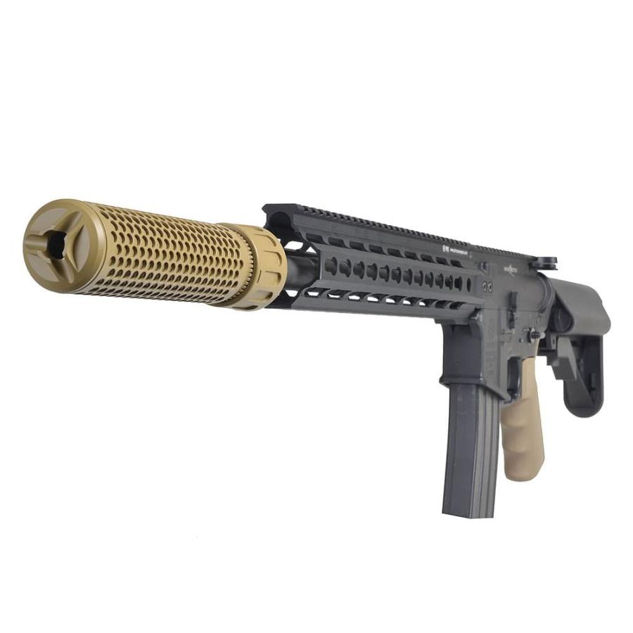 MAD-KA-002 MADBULL KAC QDC Airsoft ダミーサプレッサー TAN 14mm正