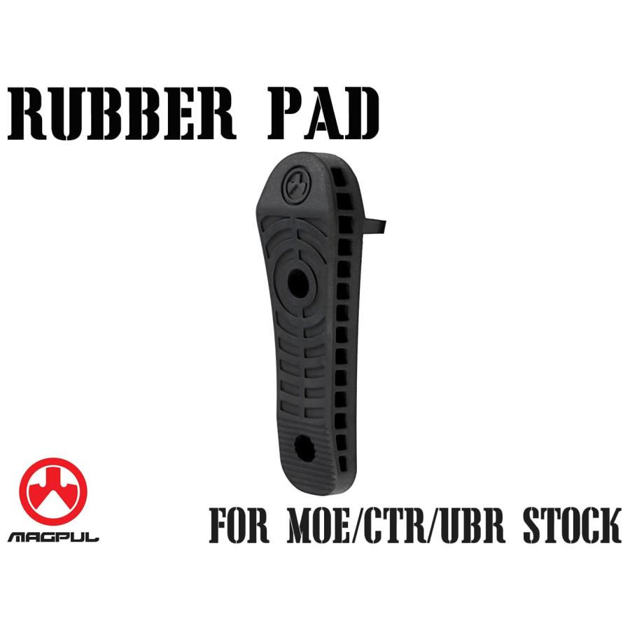 実物マグプルMagpul CTR Stock &実物エンハンスドラバーパッド MAGPUL（マグプル） MAG0041 【正規品】MAGPUL エンハンスドラバー