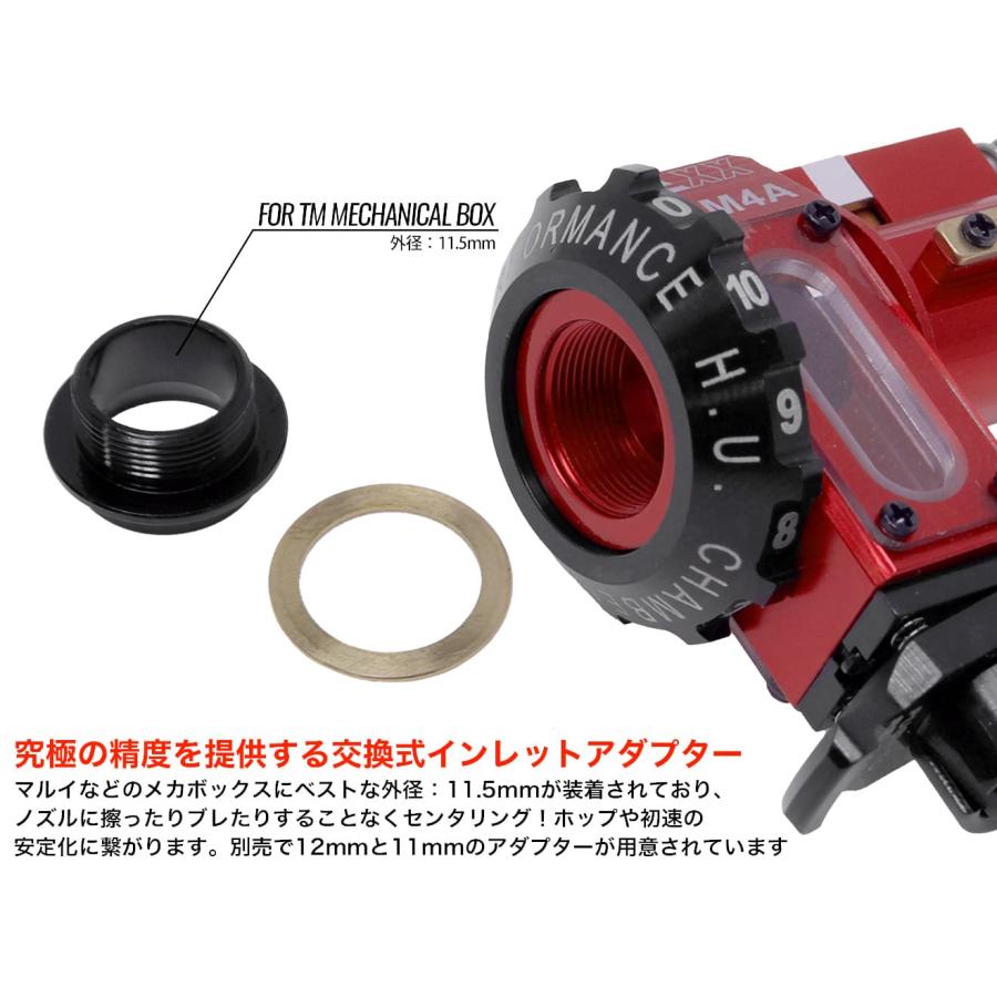 MAX-AEHP-015 MAXX アルミCNC ホップアップチャンバー M4A PRO for TM