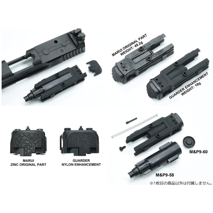 MP9-57(A) GUARDER ライトウェイト アルミノズルハウジング M&P9L