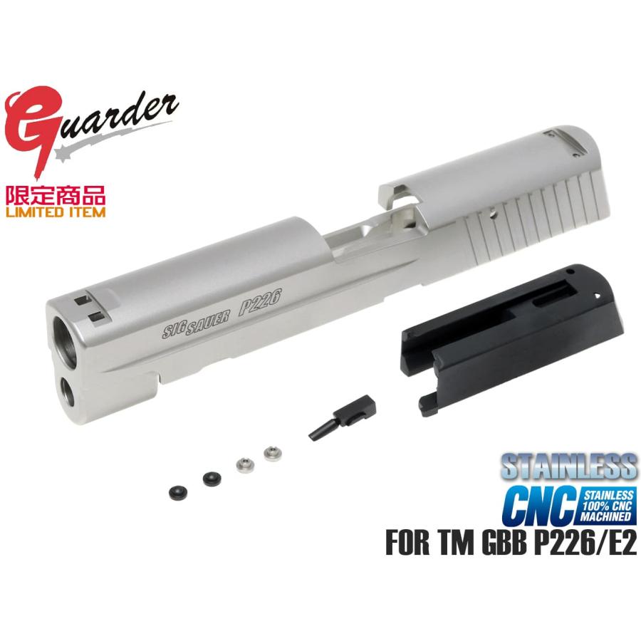 P226-46(SV) GUARDER 限定ステンレスCNCスライド Late Version P226-46(SV) GUARDER 限定ステンレスCNCスライド Late Version