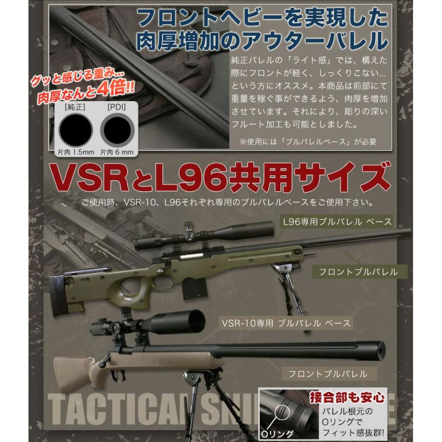 PD-AC-032 PDI アルミCNC フロントブルバレルタイプP 東京マルイ VSR