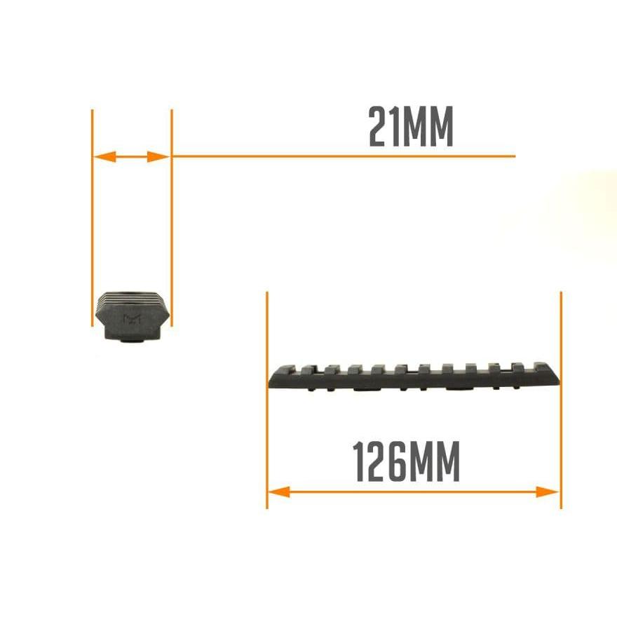 PTS-0015　【正規品】PTS Enhanced レールセクション/M-LOK 11スロット BK｜militarybase｜04