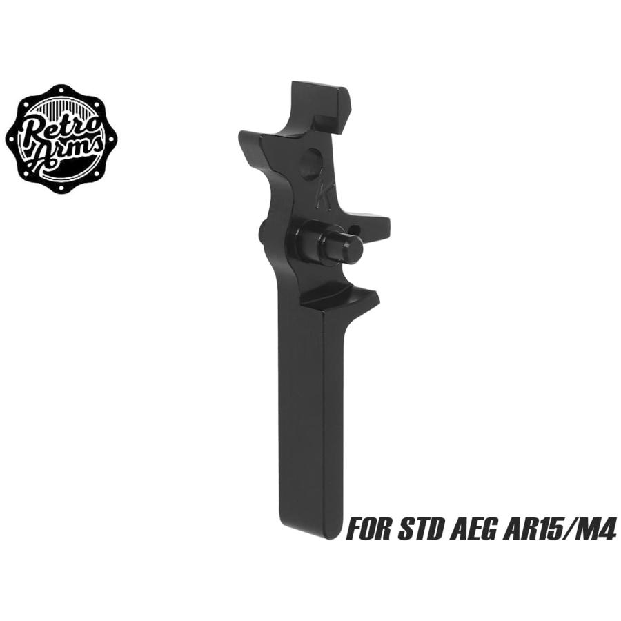RA-AE-141 RETRO ARMS アルミCNC カスタムトリガー K type for AEG