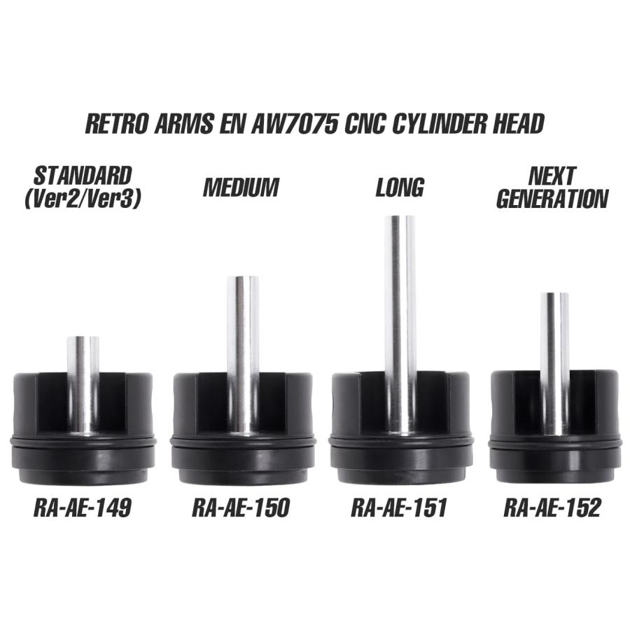 RA-AE-152　RETRO ARMS EN AW7075 CNC シリンダーヘッド - 次世代専用｜militarybase｜03