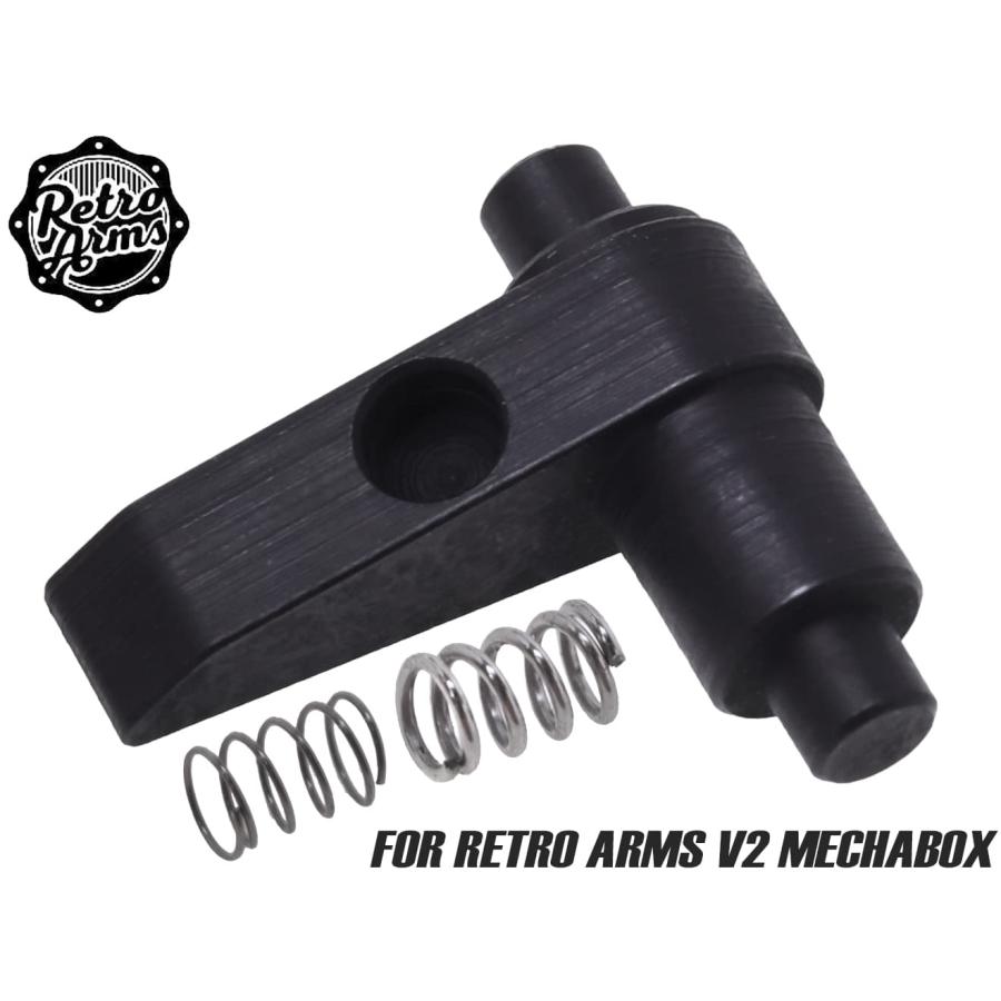 RA-AE-158 RETRO ARMS スチールCNC 逆転防止ラッチ for RA V2メカボックス : MILITARY BASE ...