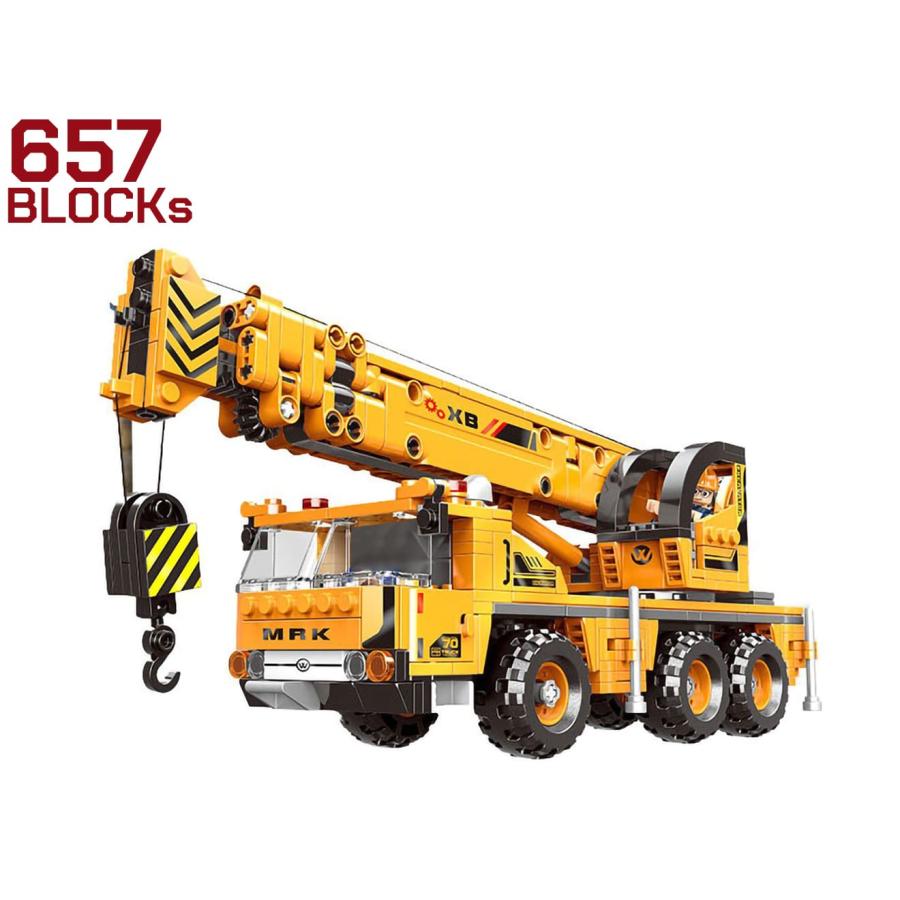 T0013W AFM オールテレーンクレーン車 657Blocks : MILITARY BASE
