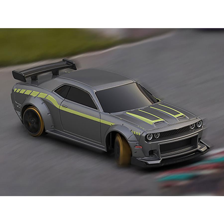 TR-DC-002 TURBO RACING 1/76スケール ドリフトカー C65シルバー TR-DC-002 TURBO RACING 1/76スケール ドリフトカー C65シルバー