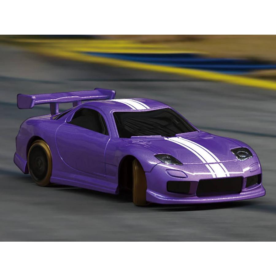 TR-DC-003 TURBO RACING 1/76スケール ドリフトカー C61パープル